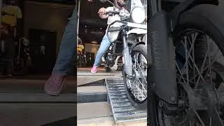 Himalayan 450 Delivery | 1st Kamet White  in kollam kerala #himalayan450 #kollam #kametwhite #viral