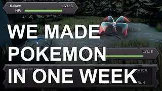 We Made a 3D Pokemon Clone in 1 Week, and its GOOD