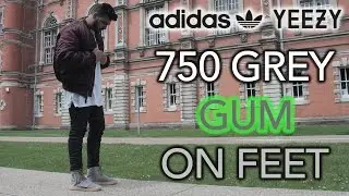 Adidas Yeezy 750 Grey/Gum On Feet | Cinematic