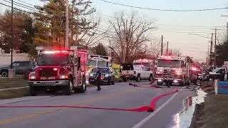 Commercial Building Fire - Simpson Ferry Road - Hampden Township, Pennsylvania