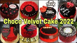 Choco Velvet Cake Designs/Choco Velvet Cake/Red Velvet Cake/Red Colour Cake Designs/New Cake Design