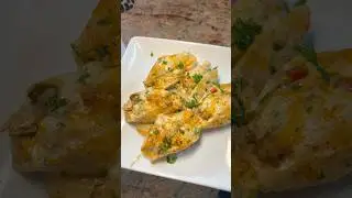 Нежнейшие ракушки с начинкой из курицы Альфредо 😍