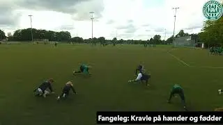 Fangeleg med motorik. Fodbold&oslash;velse til Viborg FF's samarbejdsklubber. U9, U10, U11, U12