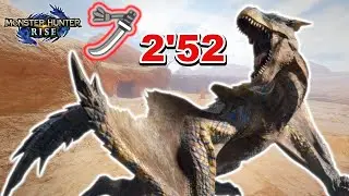 Tigrex Solo Speedrun (Long Sword) Monster Hunter Rise