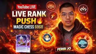 LIVE MCGG SIANG 🔥 Push Rank Santai | Auto Top 3 Magic Chess Go Go