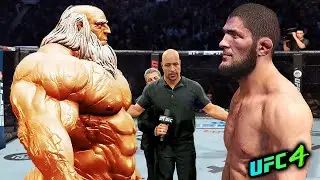 Old Ancient Sage vs. Khabib Nurmagomedov (EA sports UFC 4) - Rematch