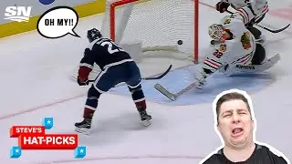 NHL Plays Of The Week:  THE GREATEST PADDLE SAVE OF THE SEASON!? | Steve's Hat-Picks