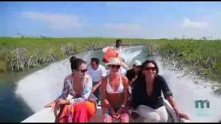 Santi Tour - (Promovideo vom Veranstalter) Floaten im Mangrovenkanal von Muyil