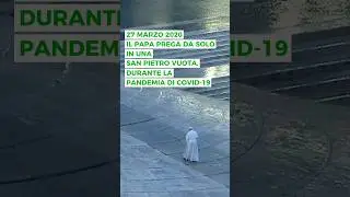 I momenti pi&ugrave; simbolici della vita di Papa Francesco #papafrancesco #papa #shorts #news