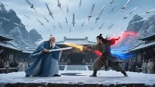 Taiji Sword vs. Nine Swords of Dugu &mdash; century-old Wudang leader loses to a young novice.