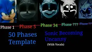 Sonic becoming uncanny (50 Phases)