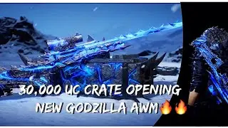 GODZILLA AWM LUCKY SPIN | 30,000 UC | Glitched or Scam? 😡😡