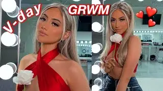 GRWM: VALENTINE'S DAY MAKEUP & PHOTOSHOOT 2021!!!