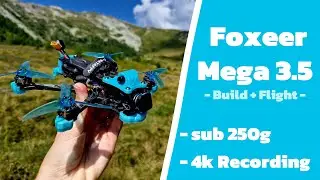Foxeer Mega 3.5 sub 250g build + flight footage