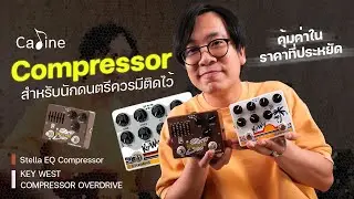 Caline - DCP05 Compressor-Overdrive | Caline - DCP10 EQ-Compressor ใช้ยังมาดูกัน