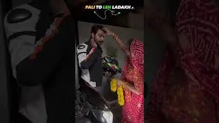 Way Pali To Ladakh ☄️👊#bike #rider #youtubeshort #palimarwar