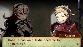 Fire Emblem Fates: Birthright - Female Avatar (My Unit) & Scarlet Support Conversations