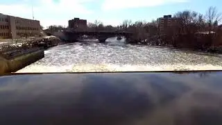 Phantom 3 2.7k Anoka, mn RUM river dam