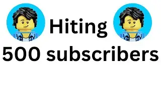Hitting 500 subscribers!