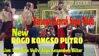 Barongan Kepruk Full Ndadi👺_Rogo Kongso Putro👹Live Jugo Kesamben Blitar 1 Mei 2024