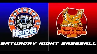 SuperMega Saturday Night Baseball: Houston Heroes(27-20) vs Phoenix Firebirds(25-22)