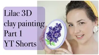 Lilac 3D clay painting pt1