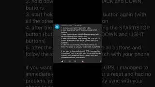 GARMIN QUICK FIX FOR BLUE TRIANGLE OF DEATH #ctto #sync #garmin #garminforerunner255music