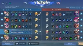 VICTORY KE 13 #mlbb #mobilelegends #pushrank #ranklegend #belerick #victory #trending #viral #fyp 