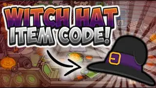 Witch Hat Code - Box Critters Week #28 Free Item