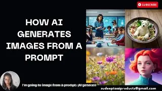 How AI Creates Images from a Prompt | Explainer video