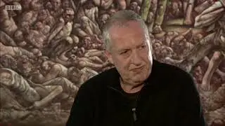 Peter Housan painting commemorates 25 years since Bosnia Genocide