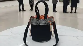 285) New Crazy Drawstringbag in principe di Galles. Unique piece. #drawstringbag 