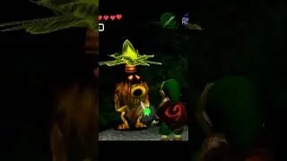 Use 💣 near the entrance or Lake Hylia through Hyrule Field and buy a Heart Piece #shorts #zeldaoot