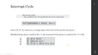 Computer Architecture | Basic Computer Instructions Part 2_2 | Interrupt Cycle