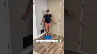 Beginner foam balance pad exercises