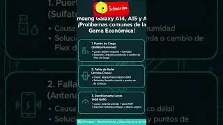 Modelos de Samsung con mas fallas de la serie A |  #fixtechrepair #smartphone #mexico #samsung