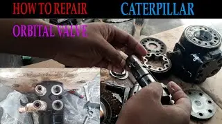 How To Raper Hydraulic Steering Orbital Valve. CATERPILLAR 938G WHEEL LOADER.