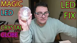 Magic Crystal Globe LED Fix