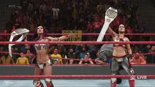 WWE 2K19 RAW Boss N Hug connection Vs Dana And Fox Vs Mandy Rose February 25 2019