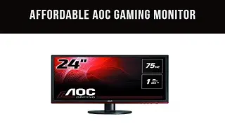 ДОСТУПНЫЙ ИГРОВОЙ МОНИТОР AOC: [AOC G2460VQ6] | @AOC_Gaming