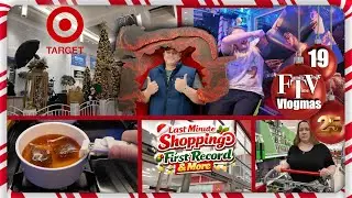 Покупки к Рождеству в последнюю минуту в Target в торговом центре Bergen Mall 🎄 | First Record и ...