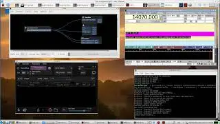 QSO ASSIST homebrew setup for text message over IP to raspberry pi & iphone uses BPSK63 digital mode