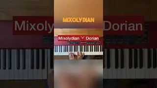 Модальная смесь: дорийский-миксолидийский лад #аккорды #лады #композитор #гармонизация #музыкальн...