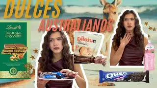 PROBANDO DULCES AUSTRALIANOS 🦘+ UNBOXING 🎄🎀