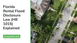 New Florida Rental Flood Disclosure Law HB 1015