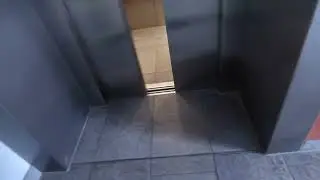 KONE EcoDisc lift elevator with english-german voice - Trizocbs