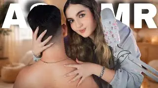 ASMR PIOJITO, COSQUILLAS Y MASAJE RELAJANTE Ale ASMR 
