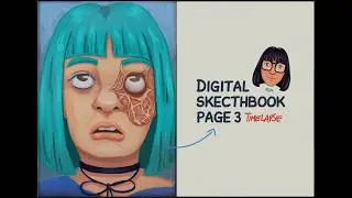2026's Digital Sketchbook - Page 3 painting process