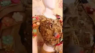 Golden mother daughter combo set for next wedding function... #rajkumari #motherdaughter #combosets