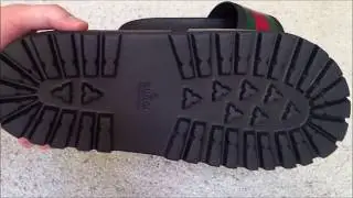 THE NEW Gucci Flip Flops (2017 Version 2) Review + SIZE COMPARISON